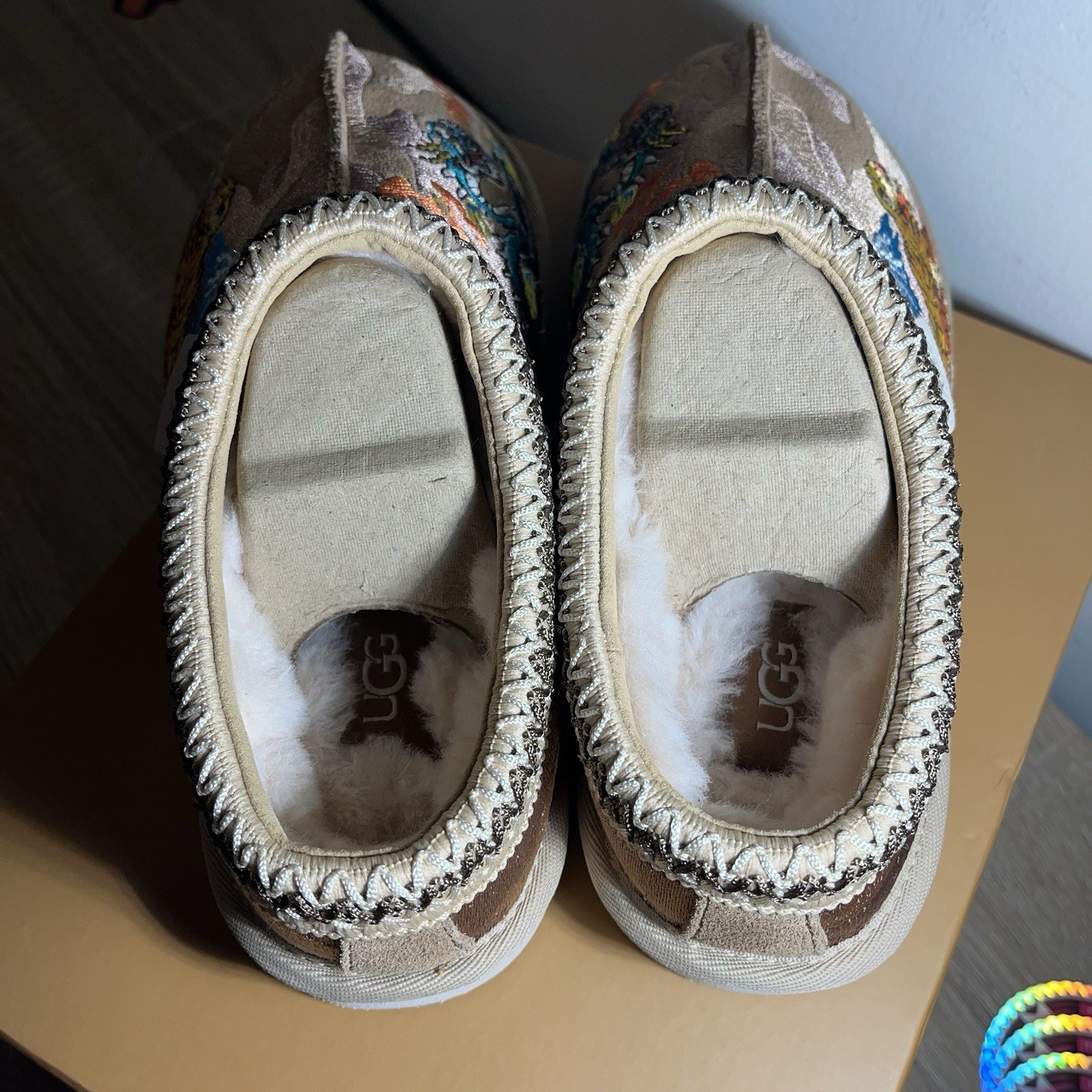 Ugg x Palace Tasman Slipper Chestnut Camo Size M4/W5 In Hand NEW *SHIPS FAST* image 8