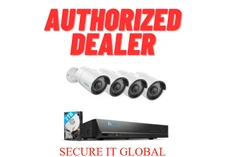 Reolink 5MP PoE 8CH NVR Audio Recording Surveillance Video SecurityCamera System