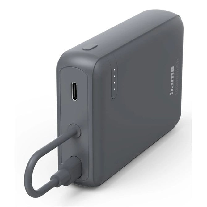 Hama Travel Lithium Polymer LiPo 10000 mAh Anthracite