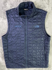 The North Face Thermoball Vest Men L Navy Blu...
