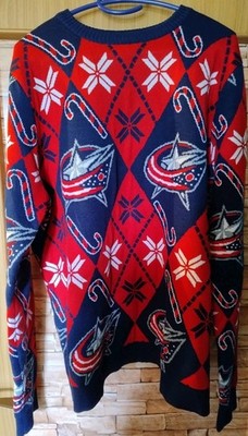 Columbus Blue Jackets Pullover Weihnachten Gr. XL Offiziell NHL