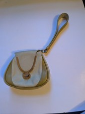 Alberta Ferretti Elegant Leather Women's Wristlet Bag In EUC
