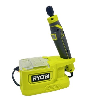 Techtronics Ryobi ONE+ 18V PRT100B Cordless Precision Rotary Tool (Tool Green 