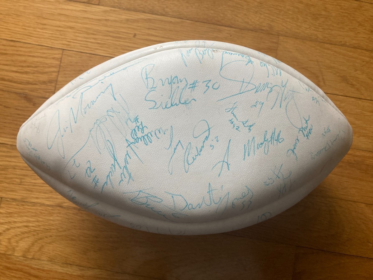 1987-88 Chicago Bears Team Signed x58 Football Walter Payton Mike