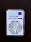 2017-W Burnished American Silver Eagle $1 Premier Select Series MS70