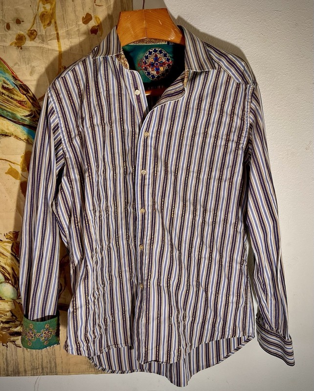 Robert Graham Men's 100% Cotton And Silk Mens Size XL