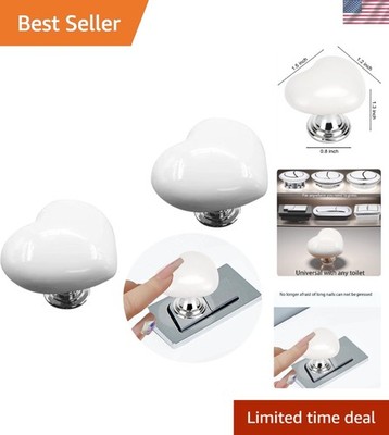 Elegant 2PCS Push Button Helper - Ideal for Long Nails & Easy Installation