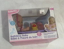Kidoozie Bathtime Baby Doll Kids Children Baby Bathtub Toy Toddler Play Set New