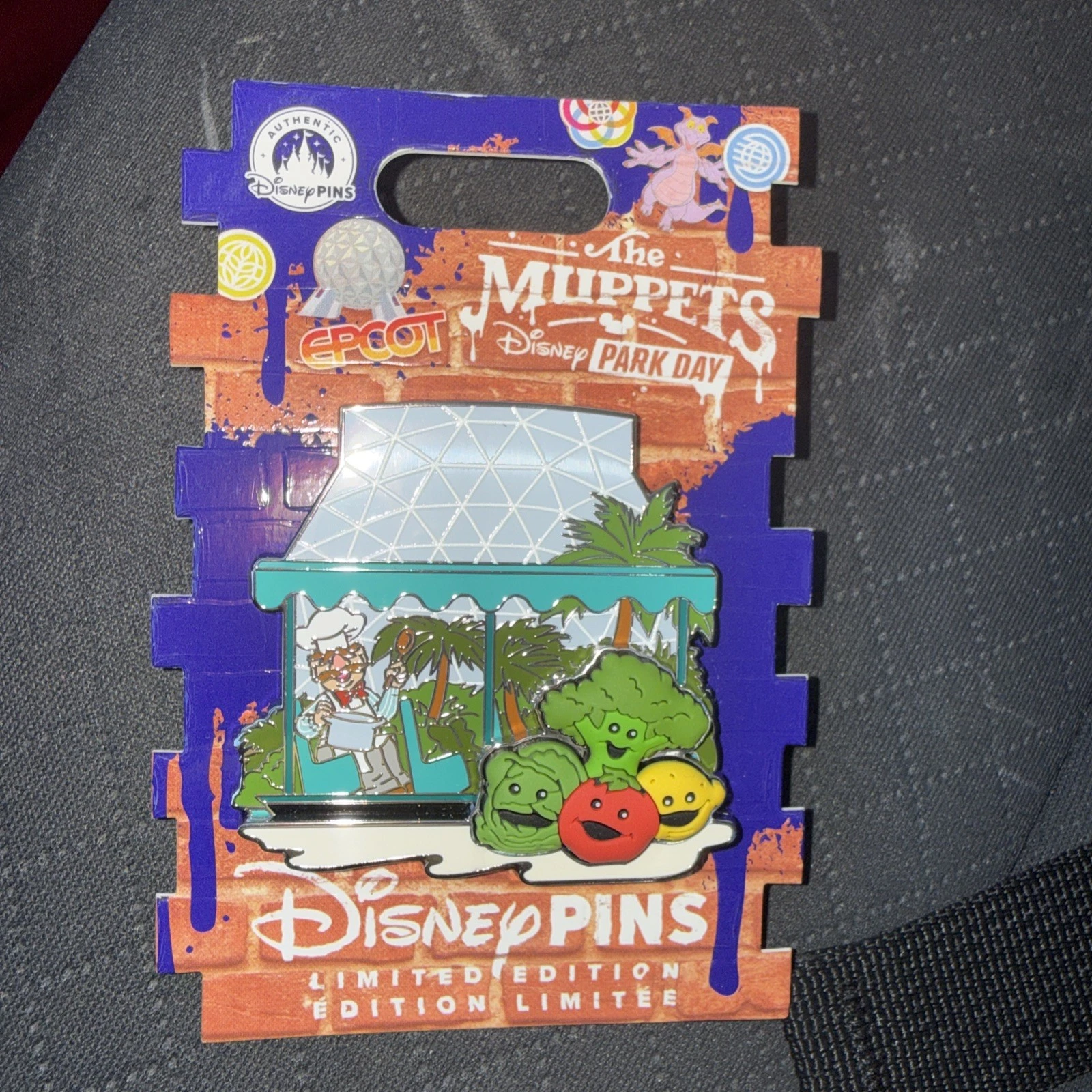 Muppets Disney Park Day Epcot Living With The Land Swedish Chef LE Pin