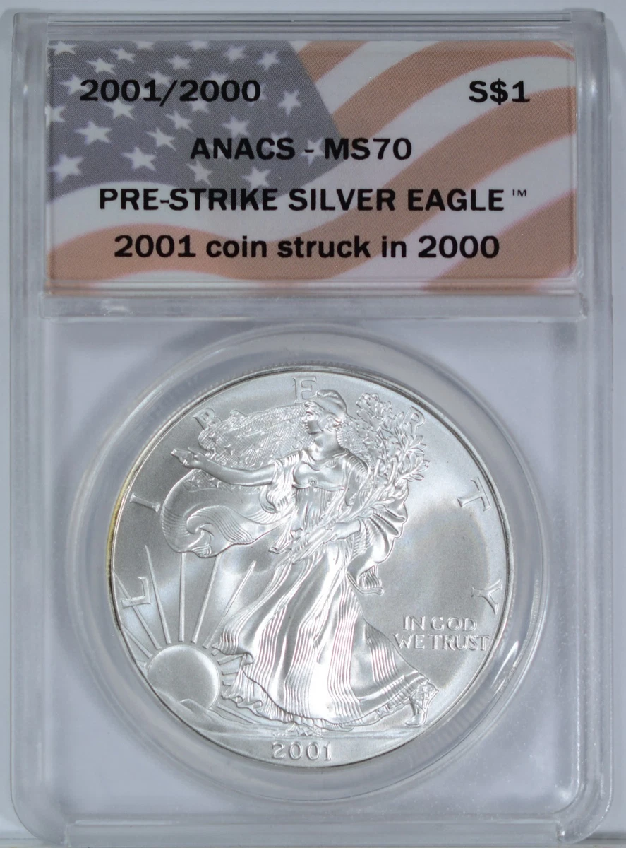 Preços baixos em American Eagle 2001 Casa da moeda dos EUA moedas