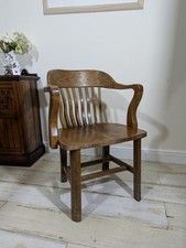 Andy Thornton Office Chair Oak Captains Chair FREE POSTAGE