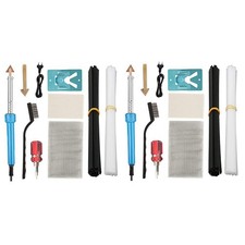 2X Saldatura di Plastica, Set di Saldatrici per Plastica da 80 W Macchina d9481