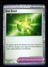 2022 Pokemon Trading Card Game Classic Collection Sun Seed #027 Holo Pokemon