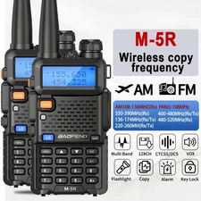 For Baofeng M-5R Walkie Talkie Long Range Wireless Copy Frequency Two Way Radio