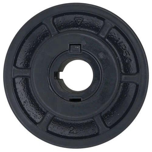 Polea Browning 2vp50x118 2 ranuras paso variable hierro fundido 4,75 pulgadas de diámetro Foto 4 de 4