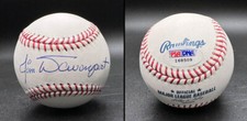 Jim Davenport SIGNED ROMLB Baseball GG All Star SF Giants PSA/DNA AUTOGRAPHED
