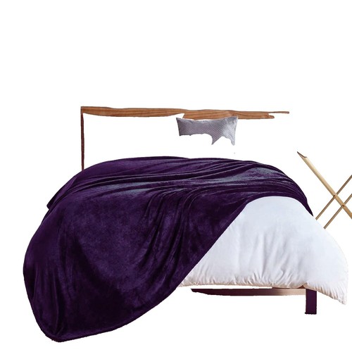 Velvet Plush Blanket Jcpenney Home Blanket NWT PENNEY'S PRINT