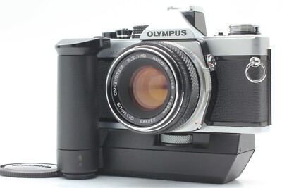 OLYMPUS OM−2+50mmF1.8+WINDER2 Near Mint] Olympus OM-2 35mm SLR Film Camera w/ 50mm f/1.8 Winder