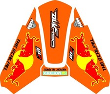 KTM Duke 790 890R 890GP Vinyl Printed Laminated Pillion Seat Cover Decals