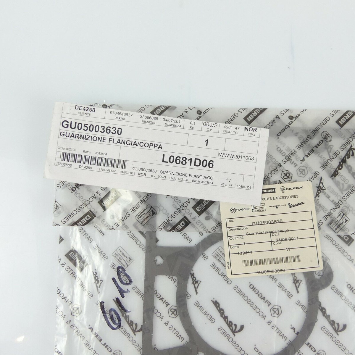 original Piaggio Guzzi Breva Griso Norge 850
