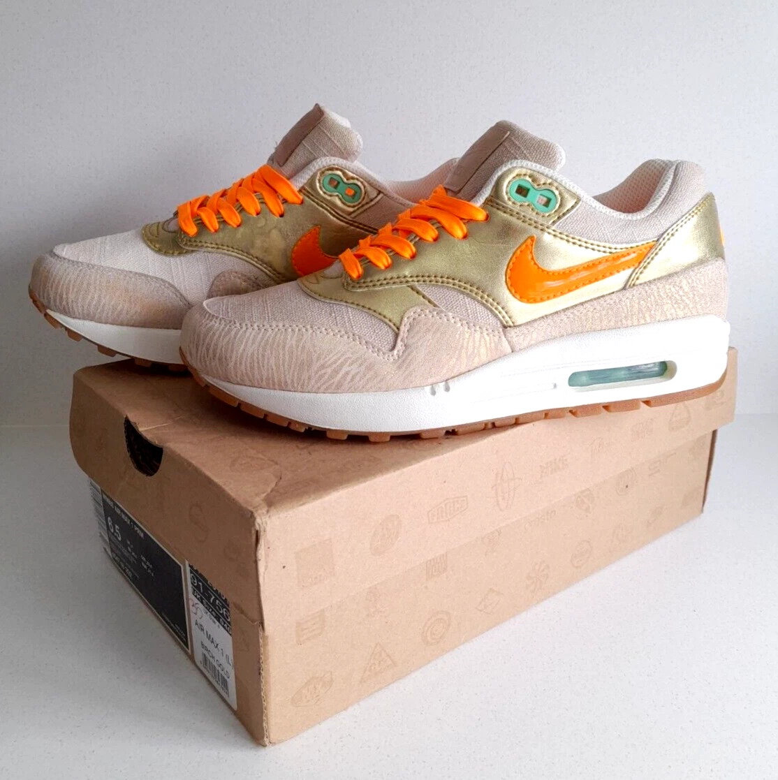 Nike air cheap max 91 gold