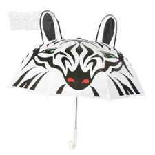 RI One Kids 28" Zebra Umbrella