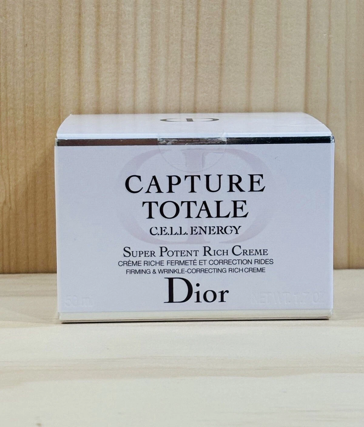CHRISTIAN DIOR Capture Totale crème riche super puissante 50 ml/1,7 oz ~ fraîche ~ en boîte