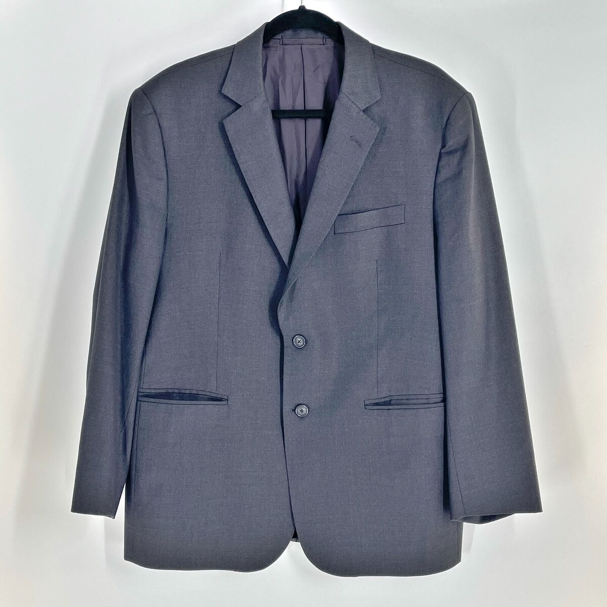 Loro Piana Bespoke Super 130'S Wool Suit Jacket Mens 42 Loro Piana Bespoke Super 130'S Wool Suit Jacket Mens 42