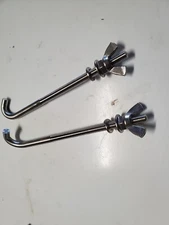 1 pr 50-53 MG TD MGTD Battery Hold Down Clamps (stainless steel)