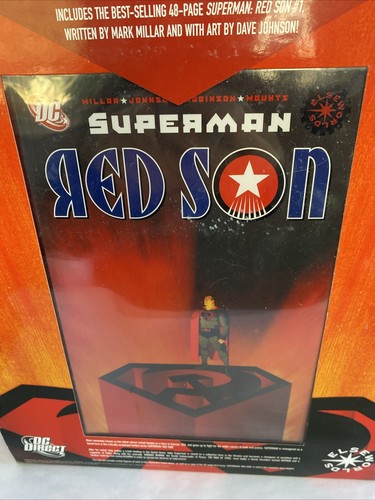 DC DIRECT ELSEWORLDS RED SON ACTION FIGURE BOX SET NEW - Picture 13 of 17