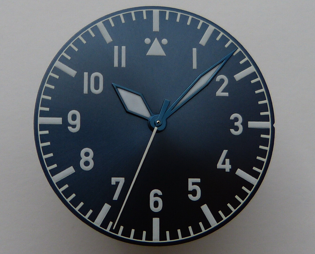 Cadran Blue Flieger haute finition 36.4mm compatible ETA 2824 et Sellita