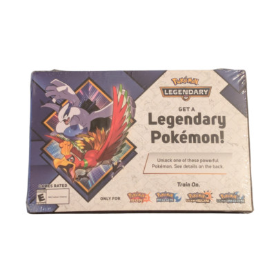 Pokemon Sun & Moon/Ultra Sun & Ultra Moon Lugia & Ho-Oh 2019 Event Code Card