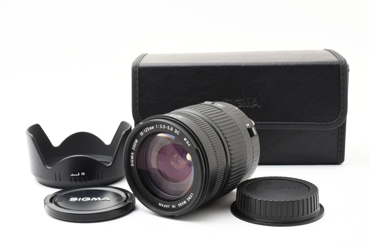 Sigma DC 18-125mm Focal Camera Lenses for sale | eBay