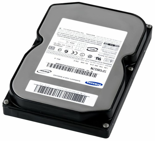 Disque Dur Samsung SpinPoint 80 SP0802N 80GB 7200T/min 2MB ATA 3.5'' - Photo 2/3