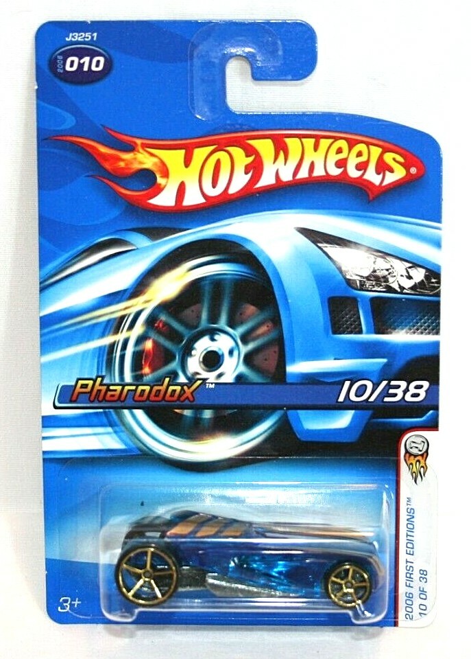 2006 Hot Wheels First Editions Pharodox Blue 1/64 | eBay