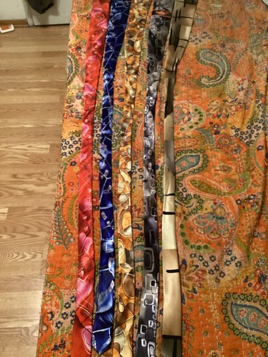 5 JERRY GARCIA 100% SILK TIES/MANUSCRIPT, ARCHES, COURTYARD, SUN MOVEMENT,SCALES - Picture 15 of 17
