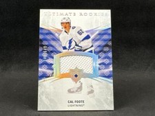 2020-21 UPPER DECK UD ULTIMATE HOCKEY CAL FOOTE #147 ROOKIE JERSEY RELIC 148/649