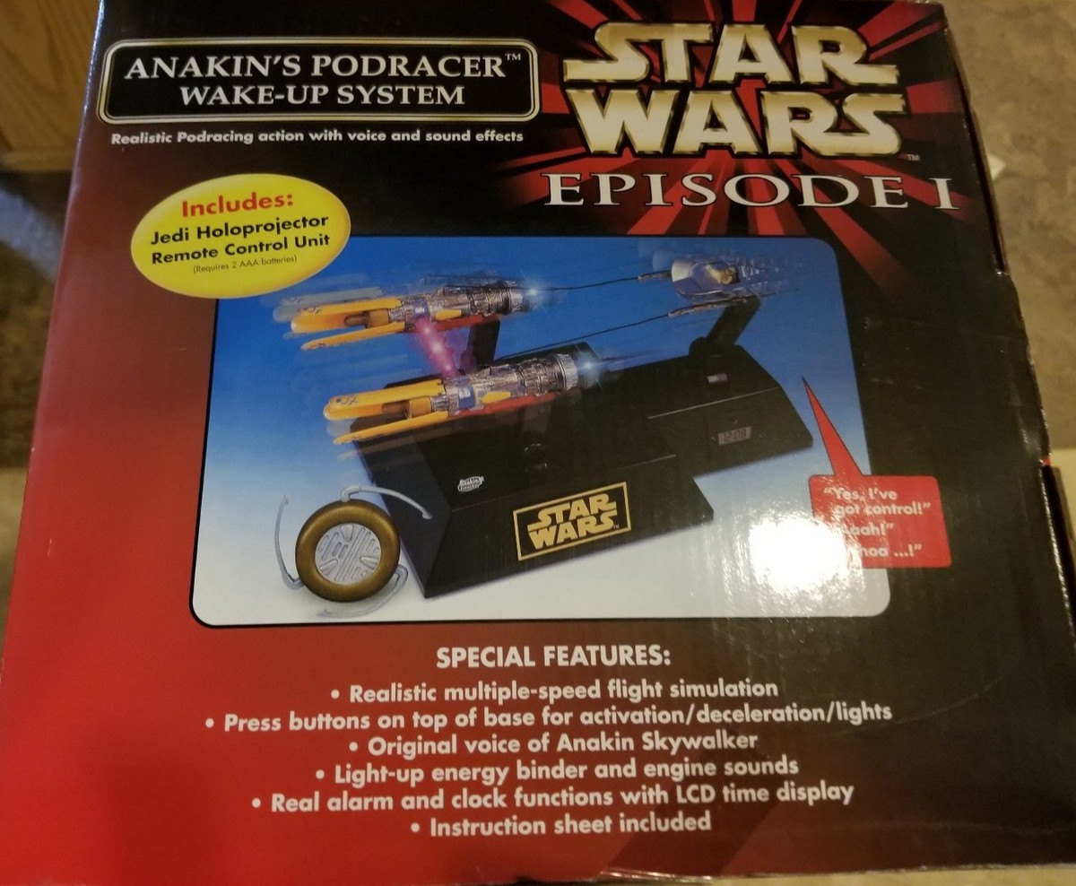 Pod Racer Alarm Clock Anakin Skywalker Podracer Alarm Clock