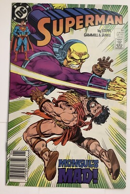 Superman #32 (DC Comics June 1989)   Direct Edition   Mongul s Mad!