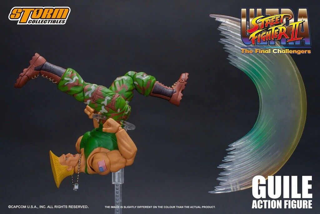 Pre-order the Storm Collectibles Street Fighter II Guile figure — Lyles  Movie Files