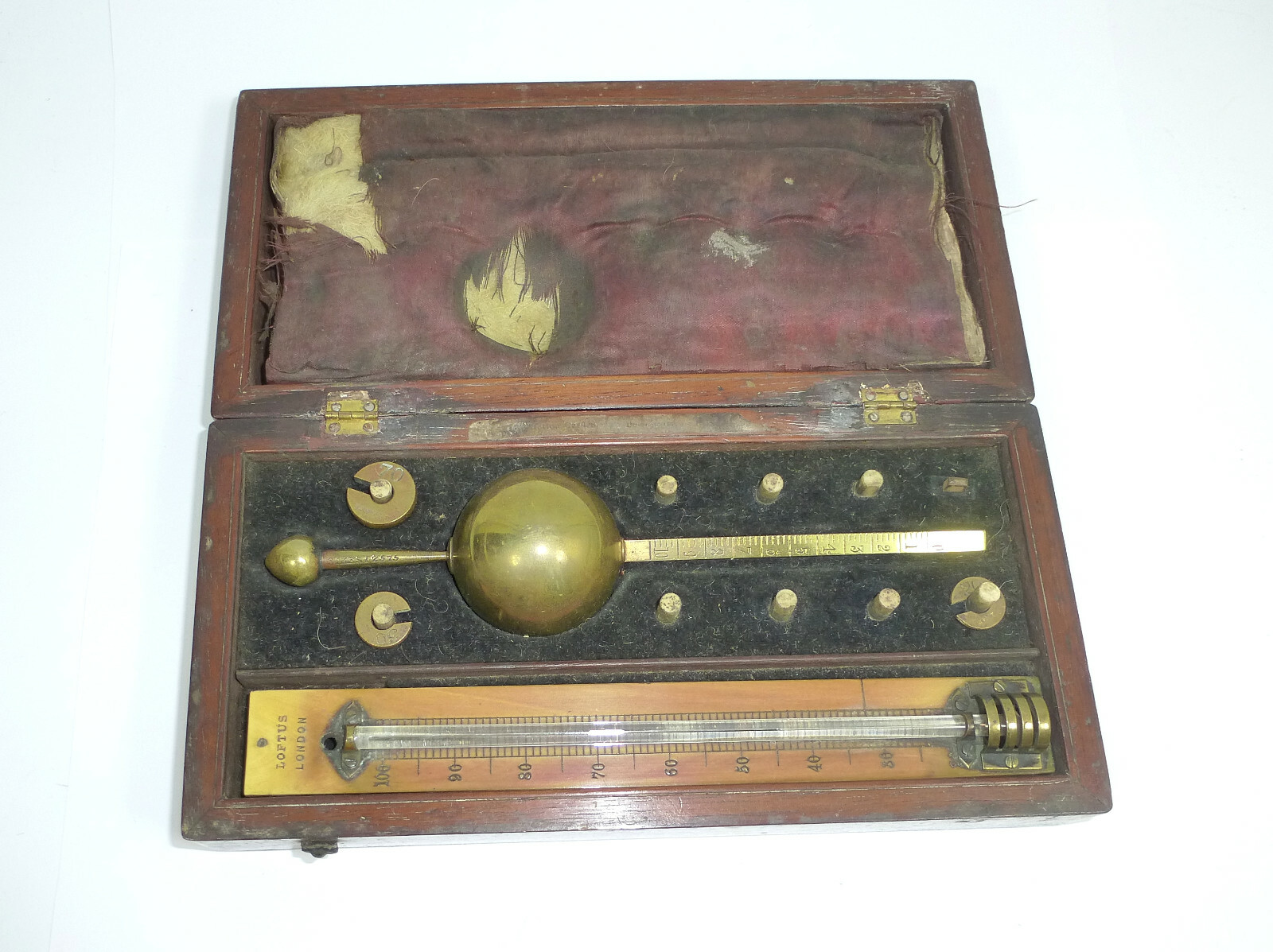 Sikes Hydrometer Fa. Loftus London um 190 eBay