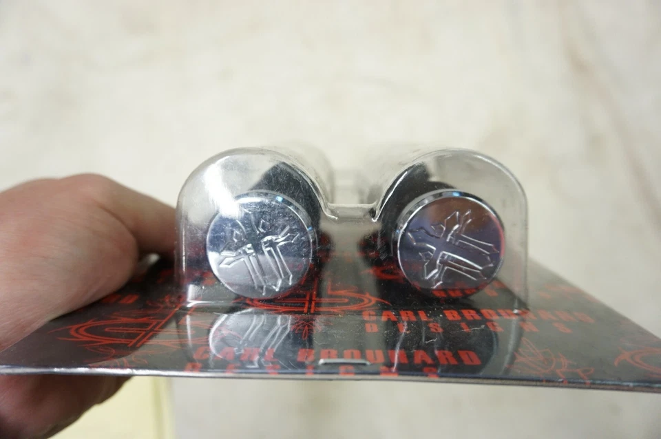 Carl Brouhard Designs Harley Cross Style Grips CR-CBL - Image 3 of 4