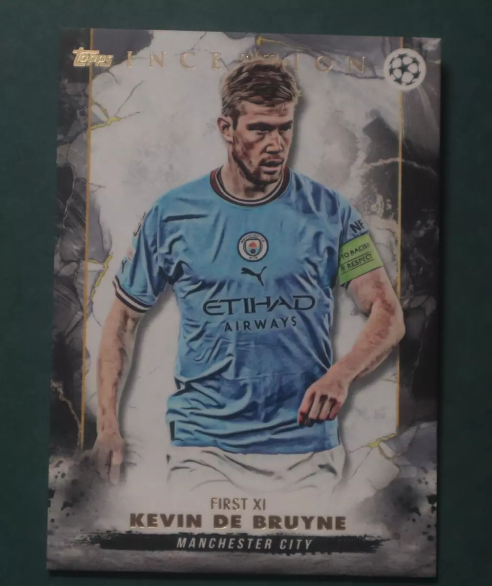 H 2022-23 Topps Inception UEFA Club Competitions First XI Kevin de Bruyne