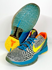 2011 Nike Air Zoom Kobe 6 VI "Helicopter" Size 7Y GS 429913-008 Glass Blue 3D B