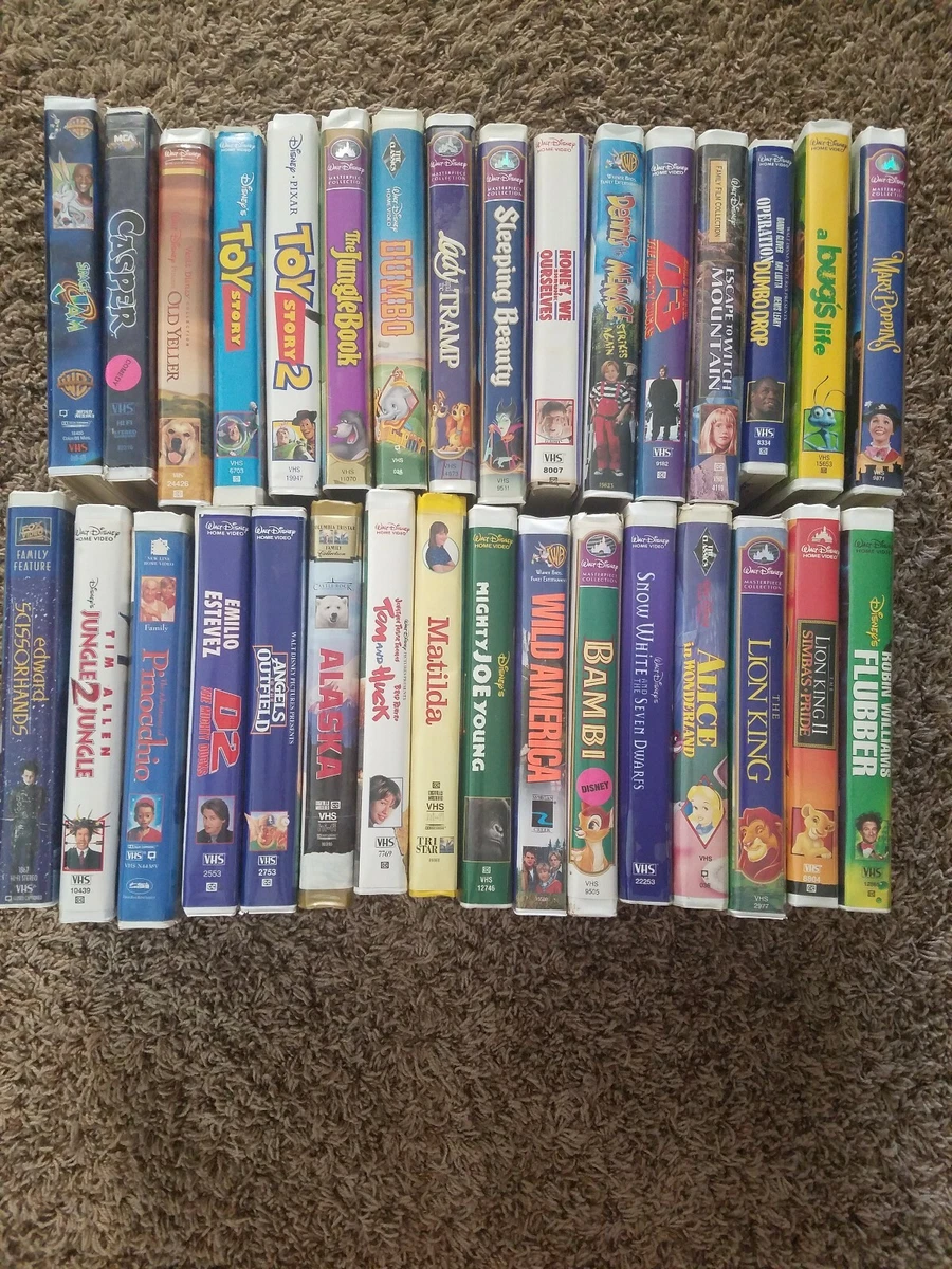 Could Your Disney VHS Tapes Really Be Worth Thousands Of, 60 OFF
