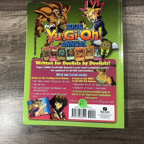 Pojo's 2006 Yu-Gi-Oh! ANNUAL Magazine Book - Top 10 Lists, Tips & More! - Picture 2 of 3