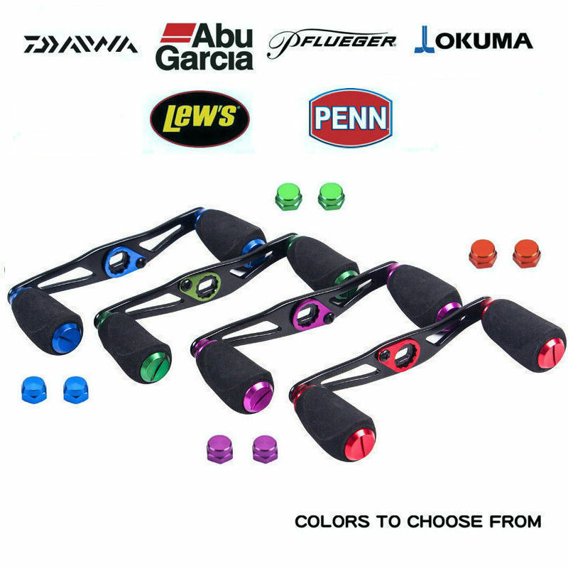 Daiwa Abu Garcia Lew's Okuma Shimano reel aluminum power handle