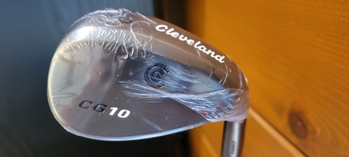 NEUF CLEVELAND HOMME MAIN DROITE PERLE NOIRE 602d WEDGE DYNAMIQUE TIGE DORÉE - Photo 1/3