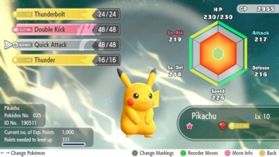 Pokémon Let's Go Pikachu & Eevee – Shiny Pokémon Trade Service For Nintendo Switch-691686