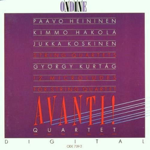 Avanti Quartet String Quartets / 12 Microludes for String Quartet (CD)